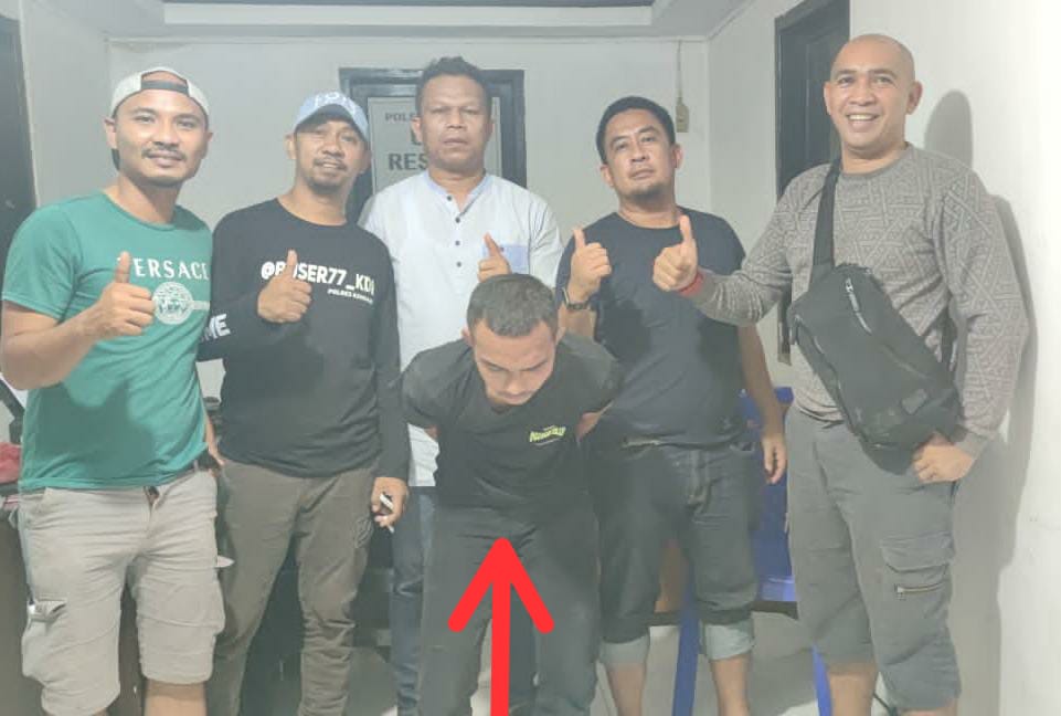 Buron Setelah Membunuh di Jembatan Teluk Kendari, Pemuda Ini Diringkus Buser 77