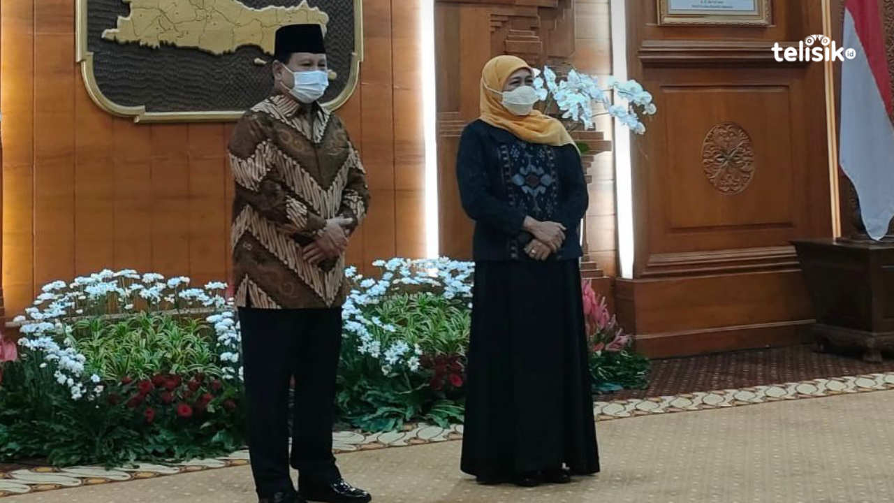 Disuguhi Bakso dan Rawon, Prabowo Tukar Pikiran Ekonomi Kerakyatan dengan Khofifah