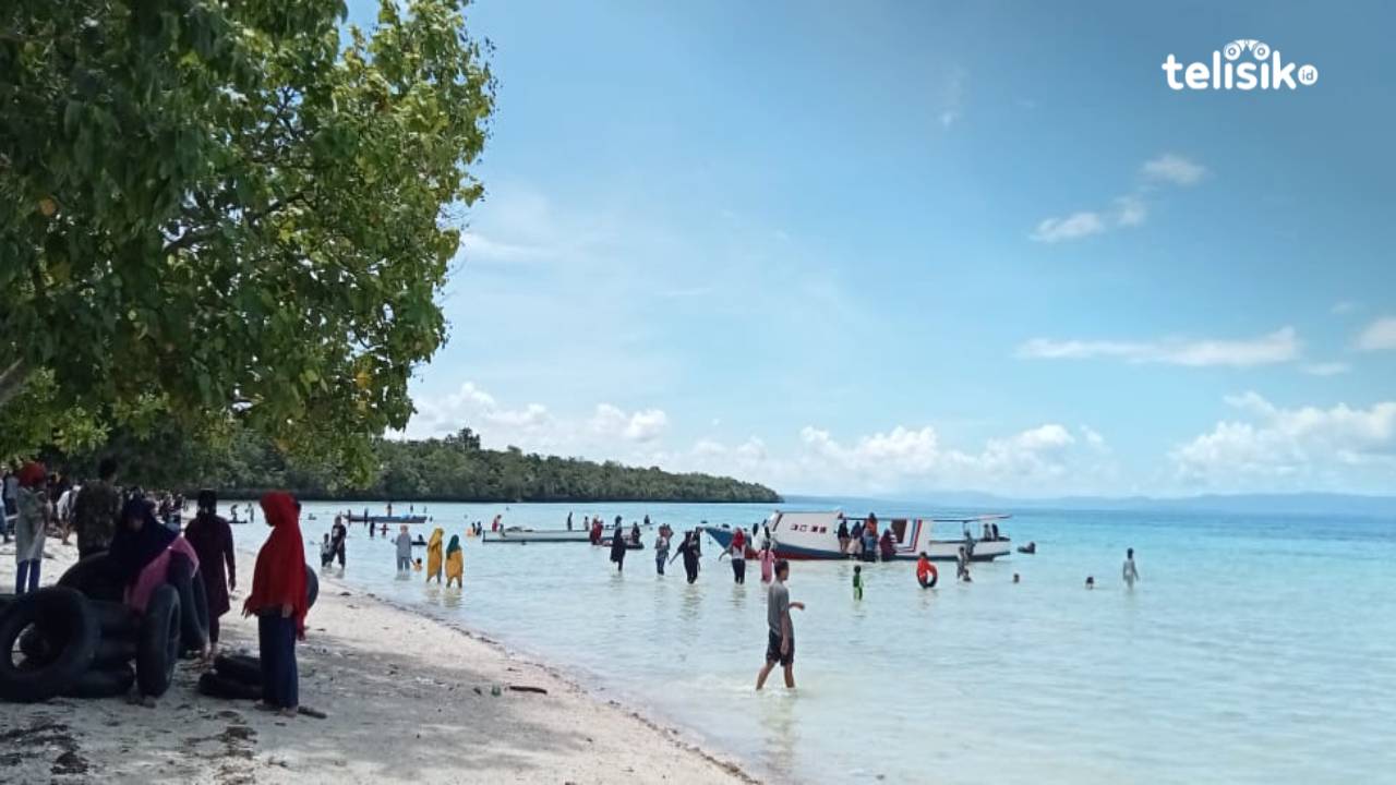 Indahnya Pantai Morano Muna Jadi Spot Wisata