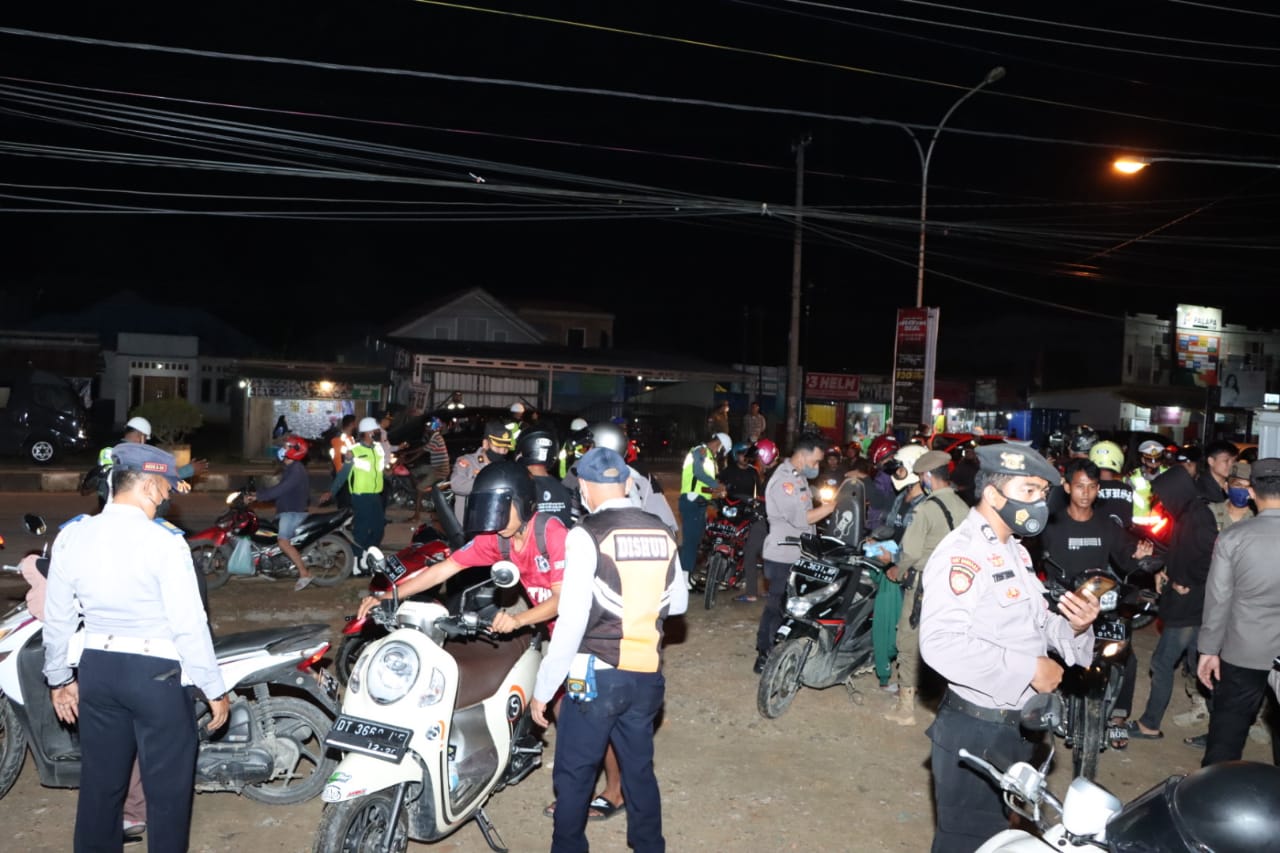 Kembali Gelar Razia, Polresta Kendari Amankan 7 Orang