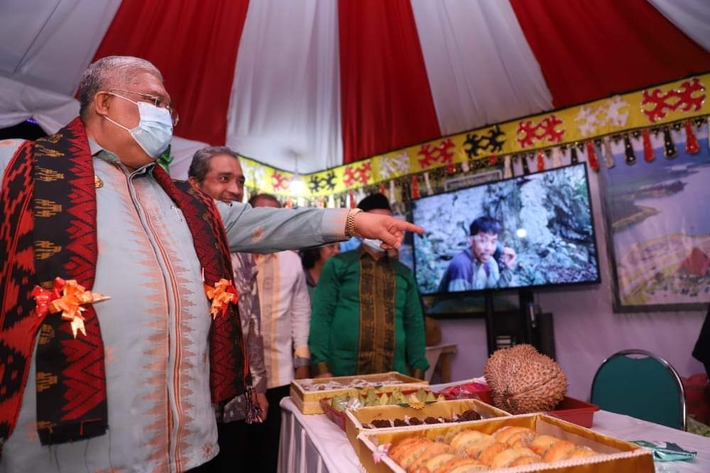 Koltim Tampilkan Potensi Daerah di Pameran HUT Sultra ke-58