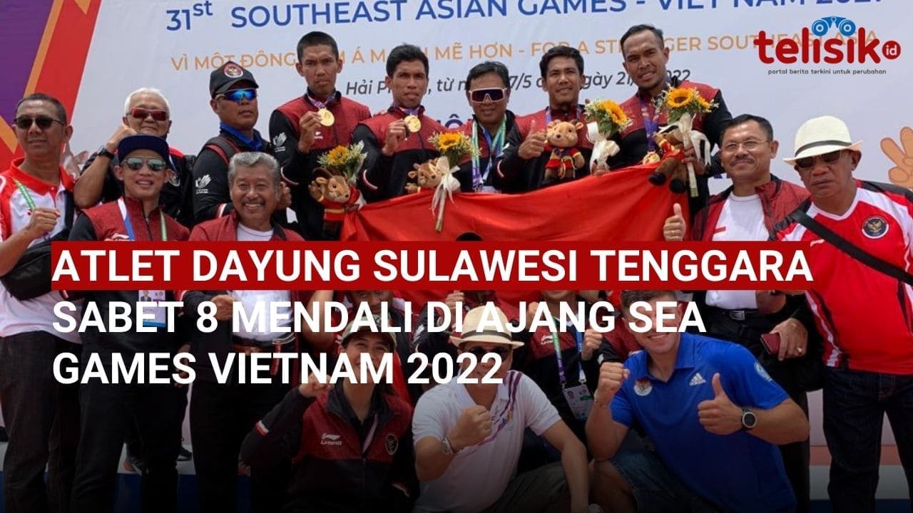 Video: Atlet Dayung Sulawesi Tenggara Sabet 8 Mendali di Ajang SEA Games Vietnam 2022