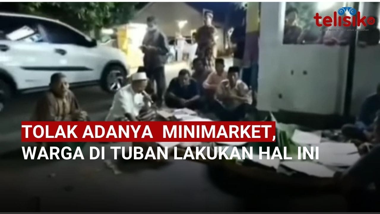 Video: Tolak Adanya Minimarket, Warga di Tuban Lakukan Hal Ini
