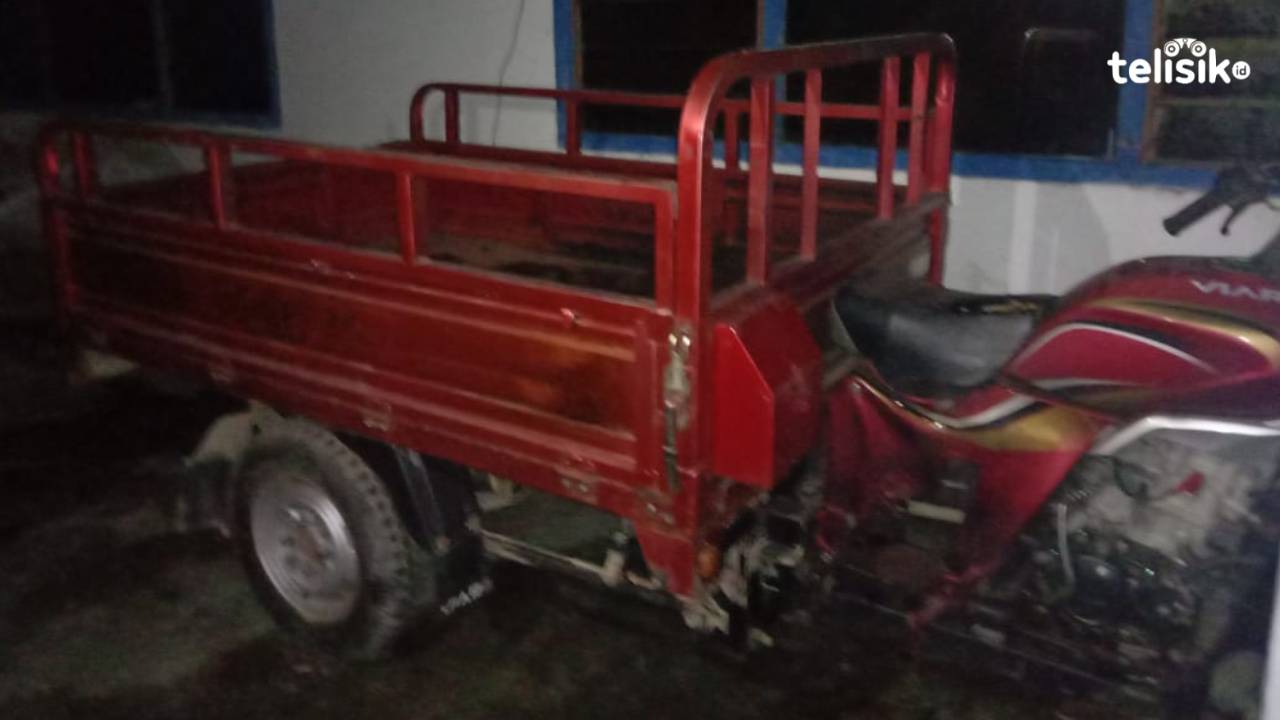 Motor Viar Milik Kelurahan Butung-Butung Kabupaten Muna Dibakar