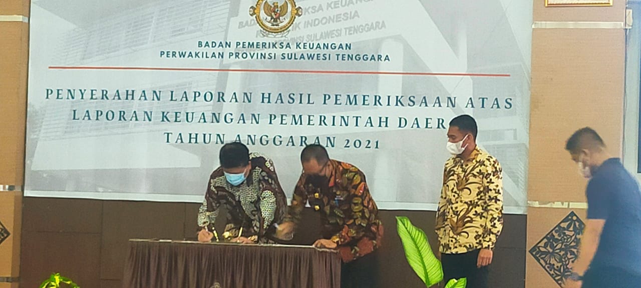 Muna Barat Raih WTP Keenam Kali, Kado Manis Kedua untuk Pj Bupati
