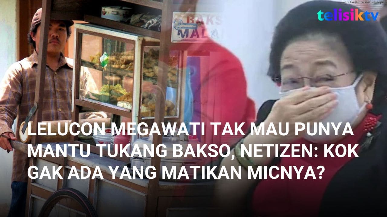 Video: Lelucon Megawati Tak Mau Punya Mantu Tukang Bakso, Netizen: Kok Gak Ada yang Matikan Micnya?