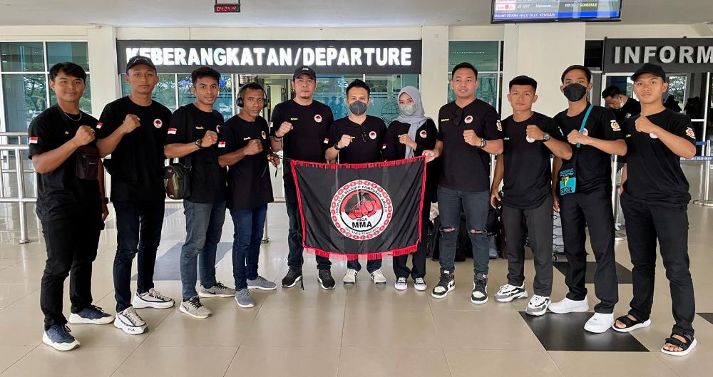 7 Atlet Sulawesi Tenggara Berlaga di Kejurnas MMA Amatir