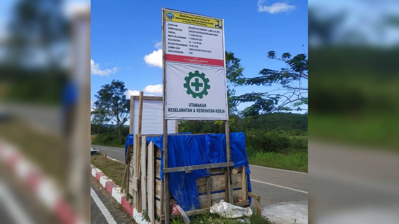 Banyak Paket Proyek di Buton Selatan Sudah Mati Kontrak