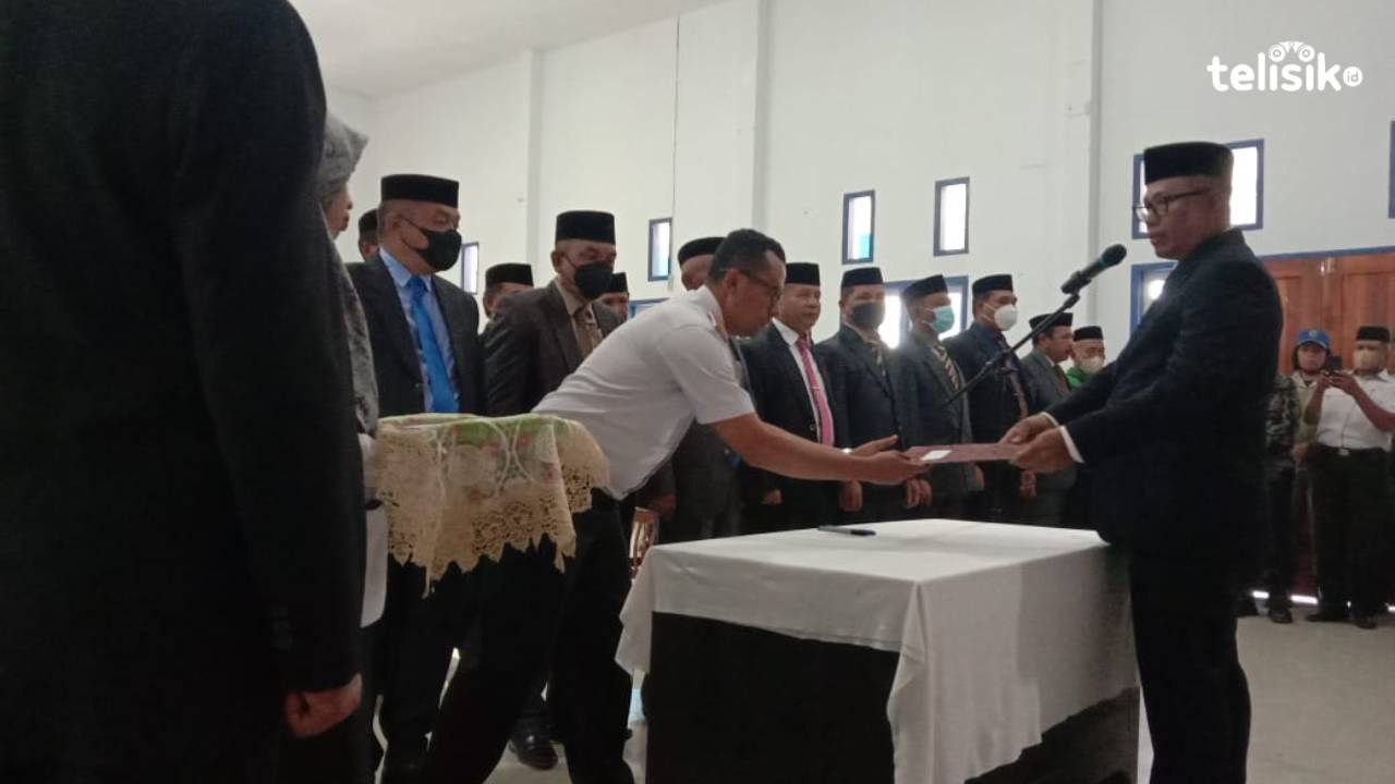Lantik Esalon II, Pj Bupati Muna Barat: Saya Laksanakan Perintah UU