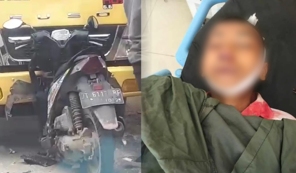 Tabrakan Sepeda Motor dan Dump Truk, 1 Pelajar di Kendari Meninggal Dunia