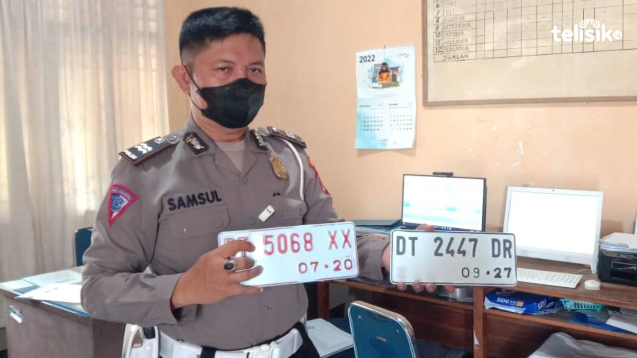 Pelat Kendaraan Warna Putih Mulai Digunakan di Muna, Pajak Tetap