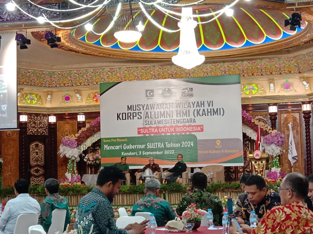 Pembukaan Muswil KAHMI Sultra VI Dihadiri Tokoh-Tokoh Terbaik