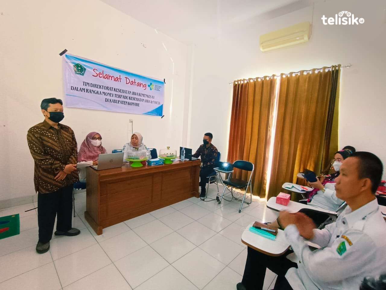 Tim Direktorat Kemenkes Gelar Monev Kesehatan Jiwa dan Napza di Konawe 