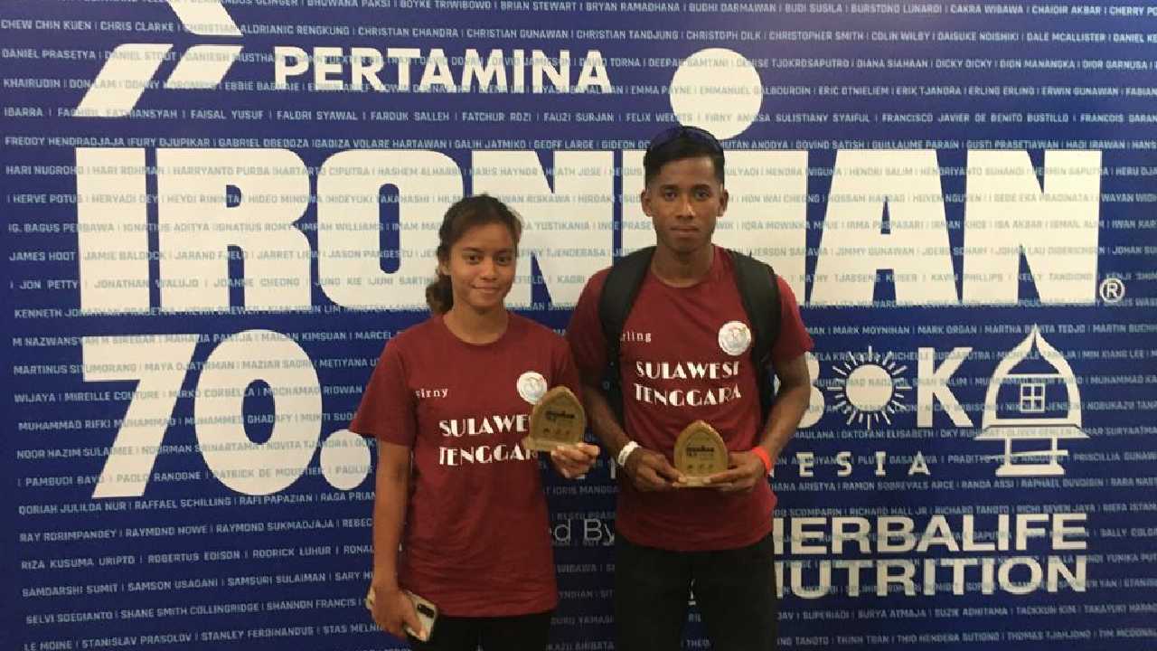 2 Atlet Triathlon Sulawesi Tenggara Raih Prestasi Tingkat Internasional