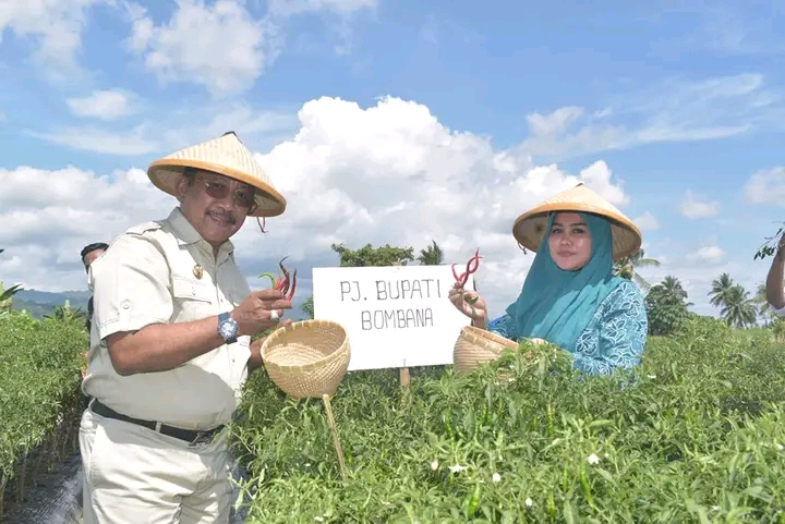Dorong Ekonomi Pertanian, Kelompok Tani Bombana Keciprat Bibit dan Pupuk