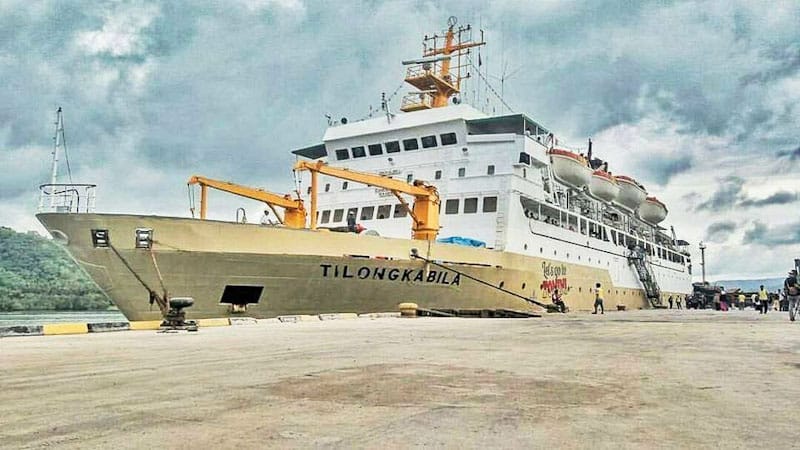 Jadwal KM Tilongkabila dari Pelabuhan Nusantara Kendari Periode Oktober 2022