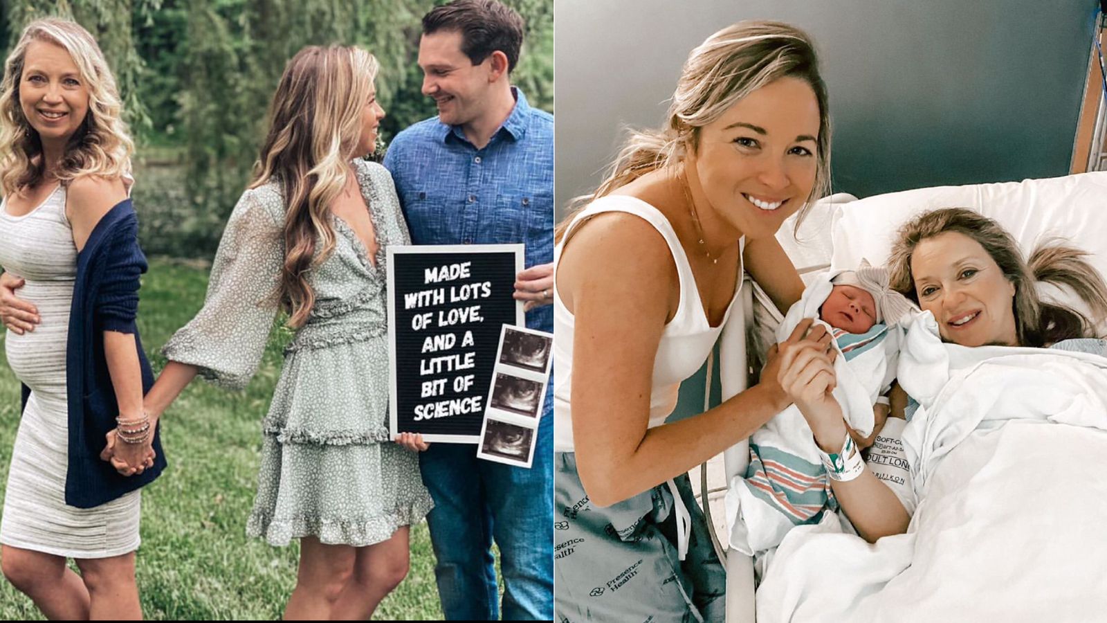 Kisah Unik Julie Loving, Nenek yang Mengandung Cucu Sendiri