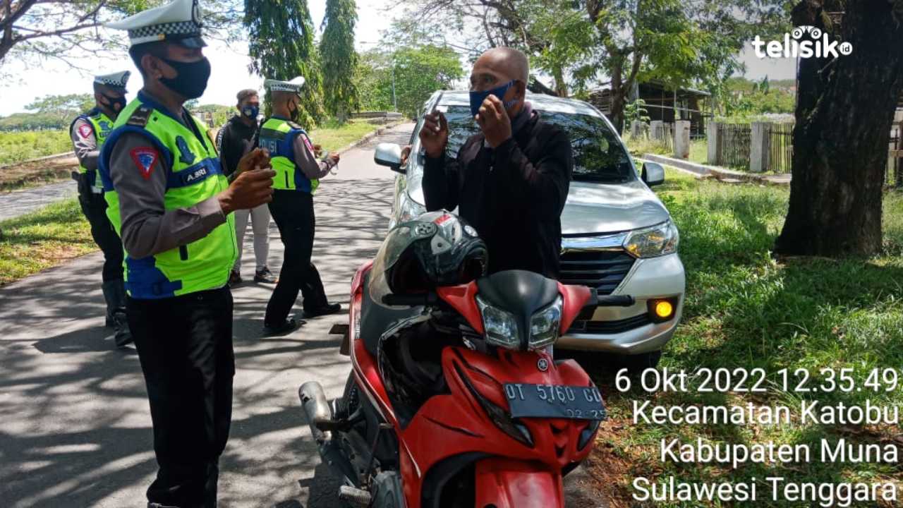 Operasi Zebra, Polres Muna Diserang Informasi Hoaks