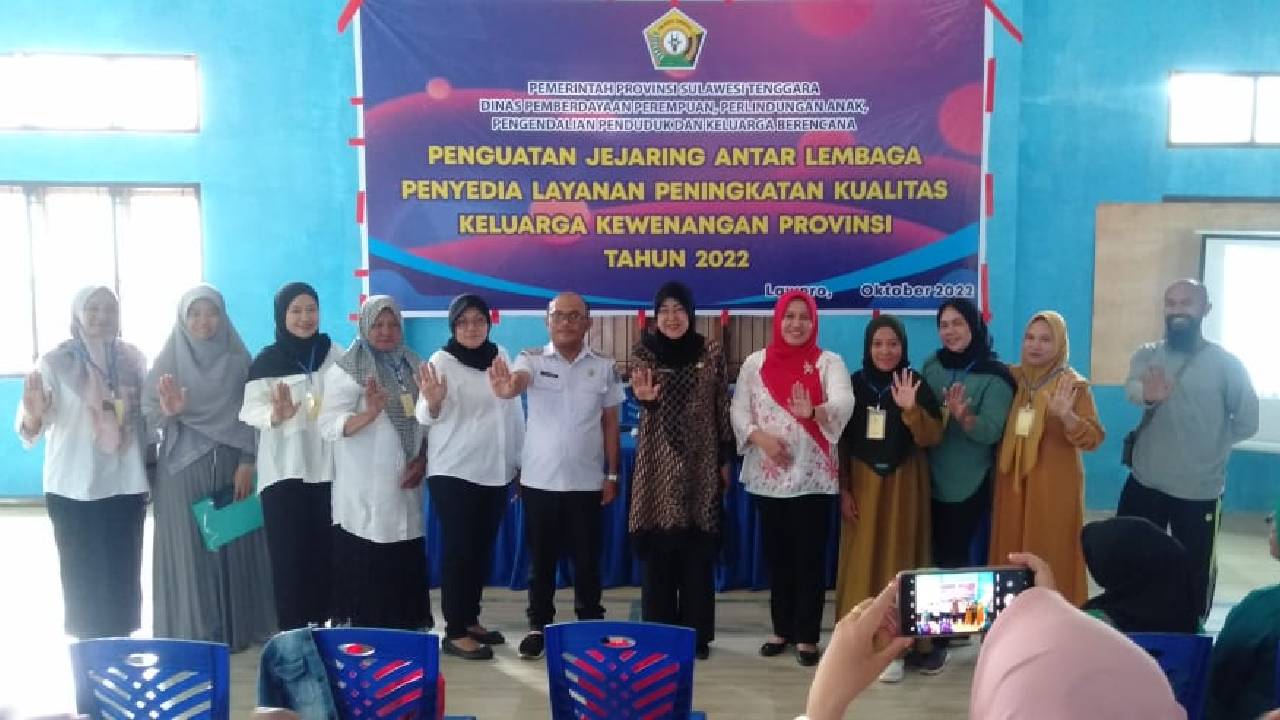 P3APPKB Sulawesi Tenggara Kolaborasi Bersama DP3A Muna Barat Bentuk Forum Puspa