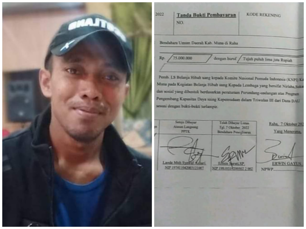 Pencairan Dana Hibah KNPI Muna Diduga Inprosedural