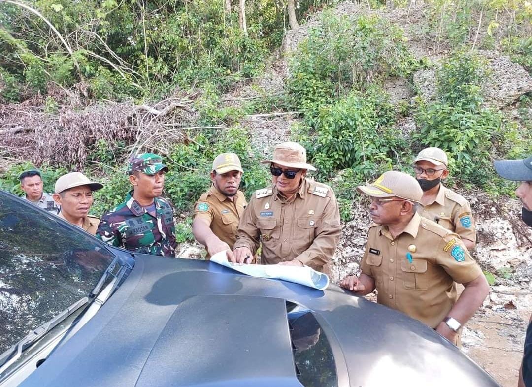 Pj Bupati Buton Tengah Pastikan Pematangan Lahan Perkantoran