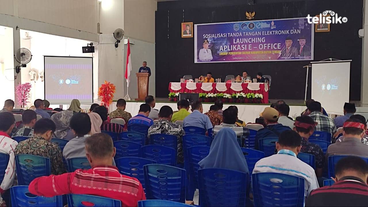 Resmi Launching, Aplikasi E-Office Diharap Mampu Tingkatkan Kinerja Pelayanan Publik