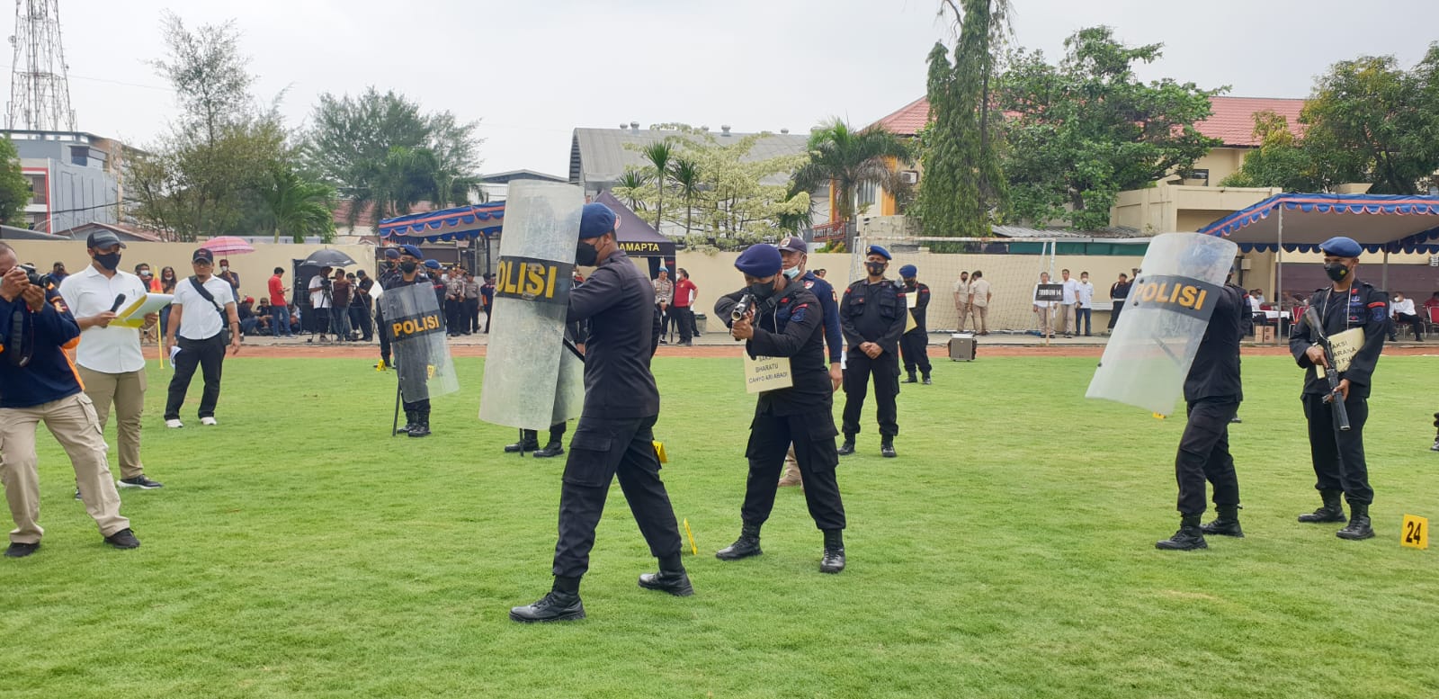 Usut Rusuh Kanjuruhan, 3 Polisi Tersangka Jalani Rekonstruksi