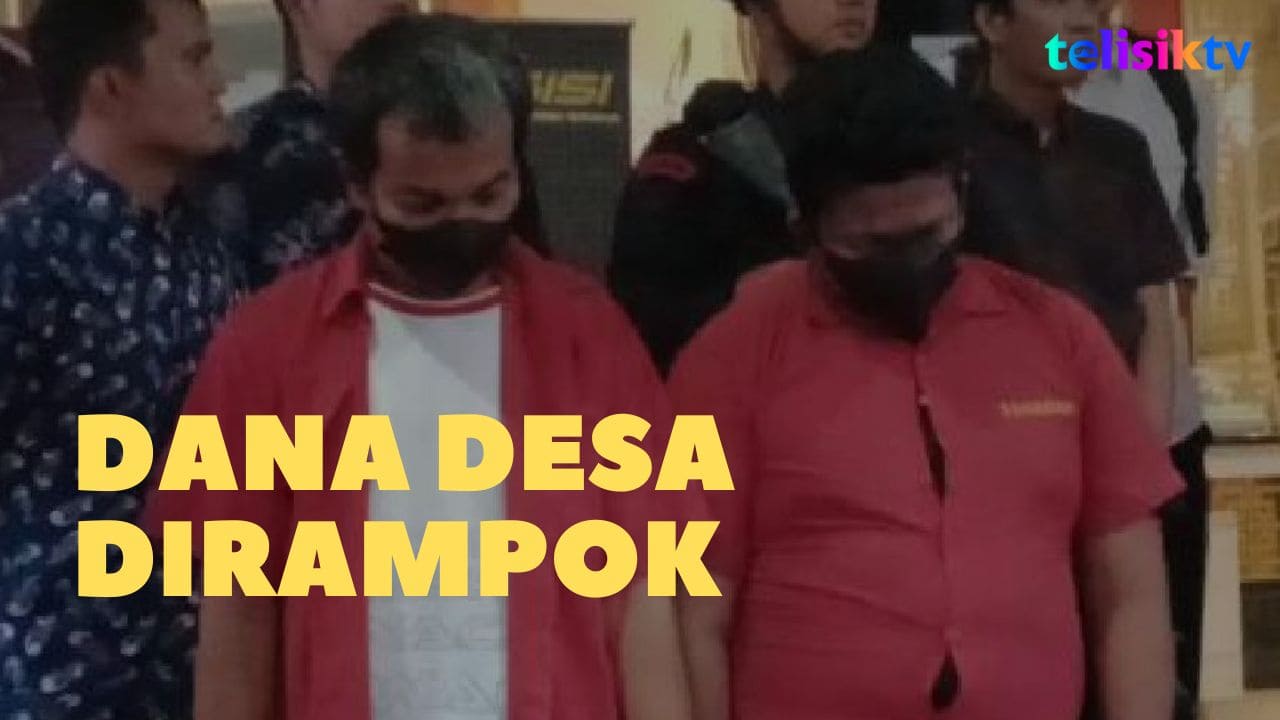 Video: Perampok Uang Dana Desa Ditangkap Polisi, 2 Diburu