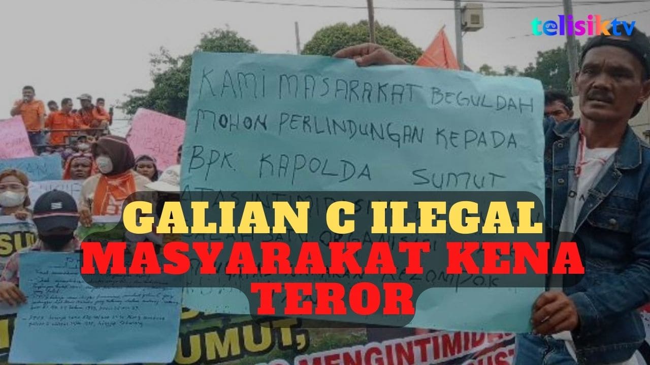 Video: Ratusan Warga Demo, Resah Diteror Preman dan Aktivitas Galian C Diduga Ilegal