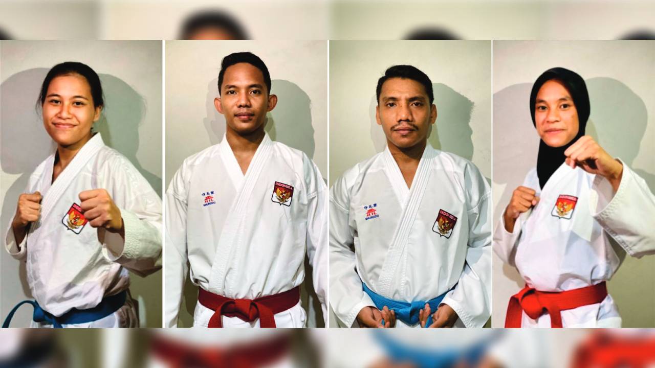 4 Atlet Karate UHO Berlaga di POMNAS