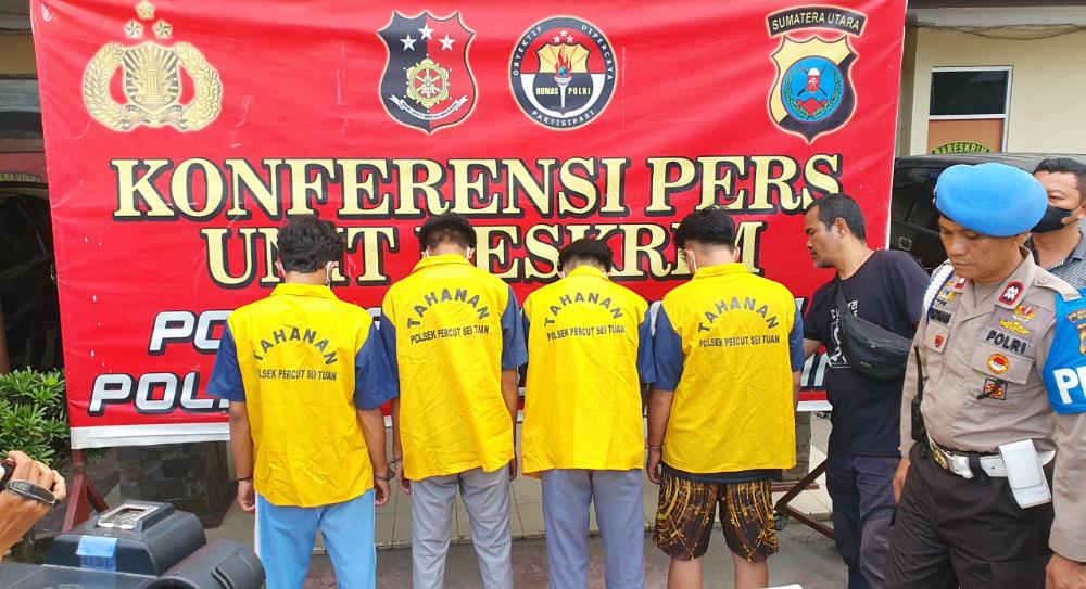 4 Perampok Bacok Anak di Bawah Umur, Sepeda Motor Dibawa Kabur