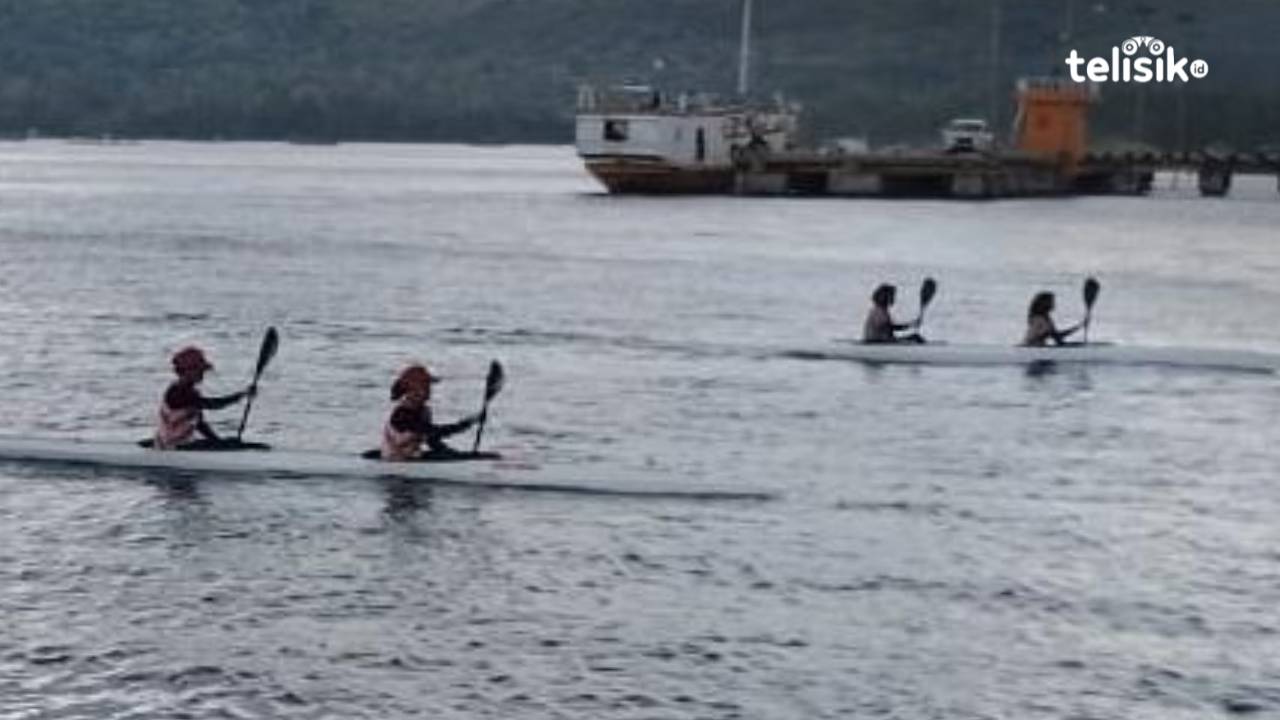 Cabor Dayung Muna Barat Raih Dua Medali Emas di Kelas Cano