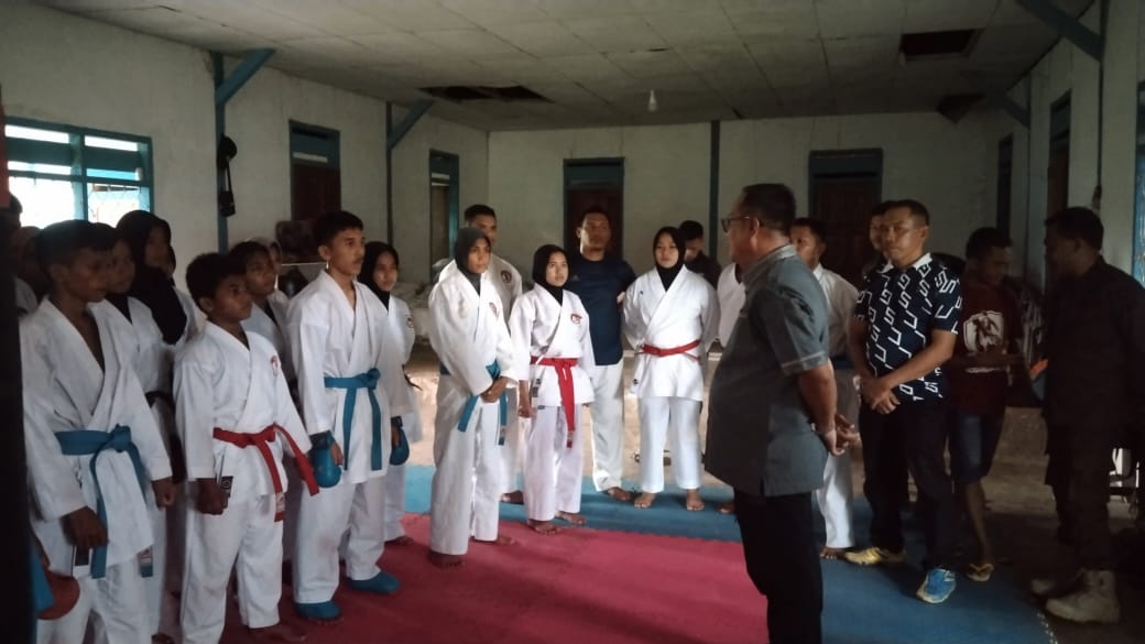 Cabor Karate Optimis Muna Barat Capai Target Tiga Besar Perolehan Medali