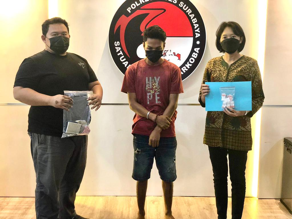 Kuli Bangunan jadi Pengedar Sabu Dibekuk Polisi