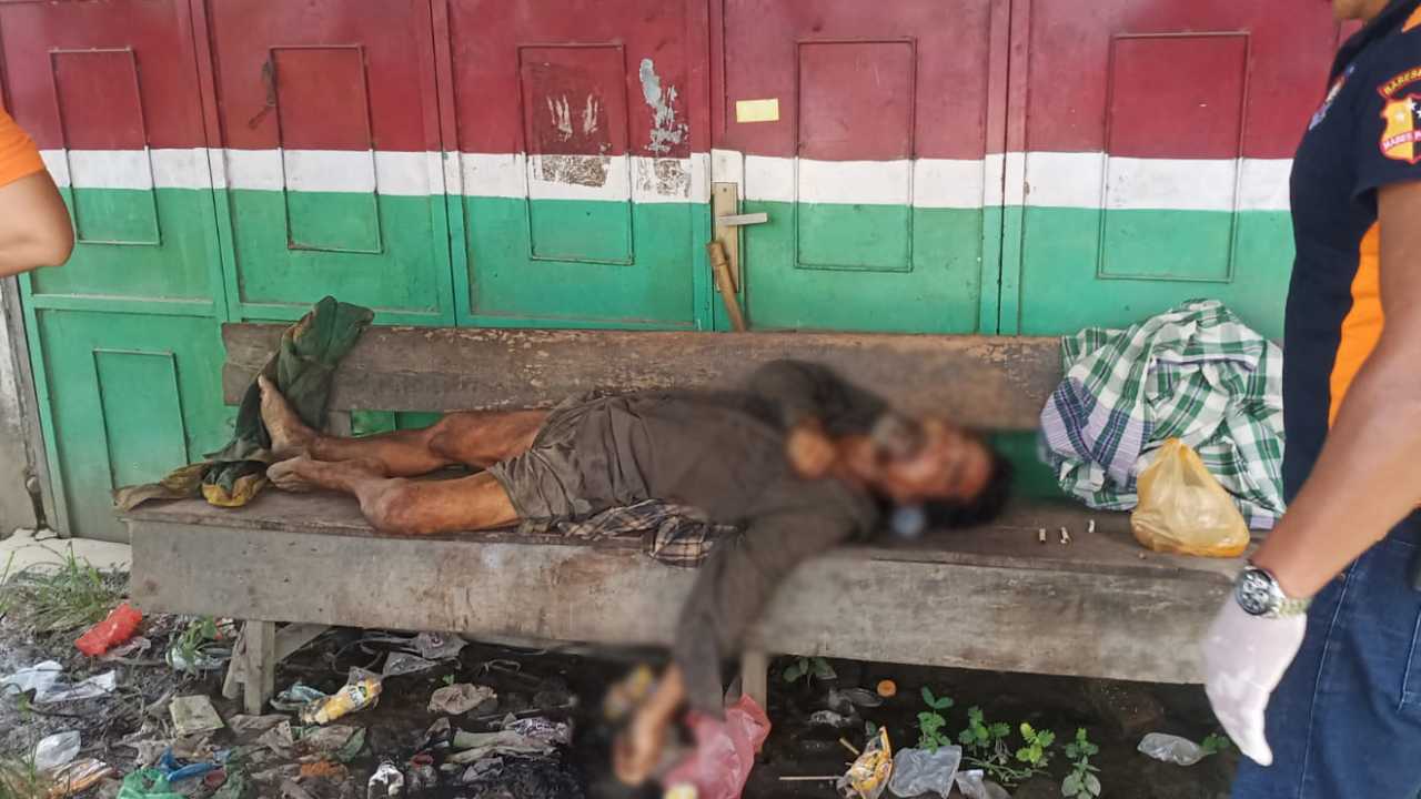 Mantan TNI Ditemukan Tewas di Depan Bengkel Sepeda Motor