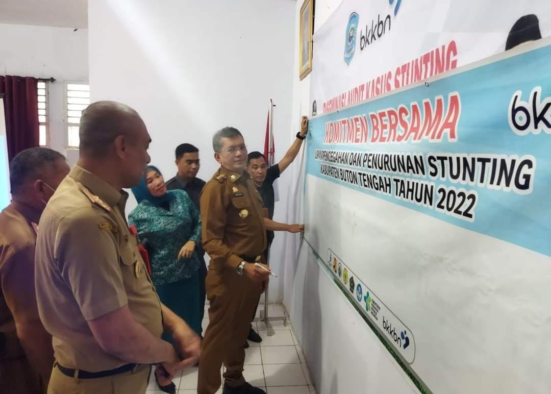 Pemda Buton Tengah Gelar Diseminasi Audit Penurunan Stunting