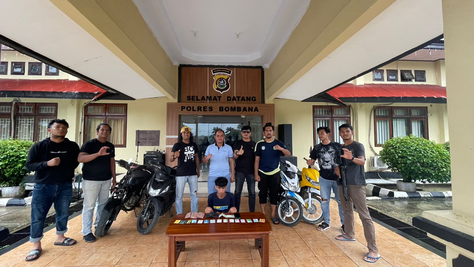 Tim Singa Polres Bombana Tangkap Pelaku Curanmor Resahkan Warga