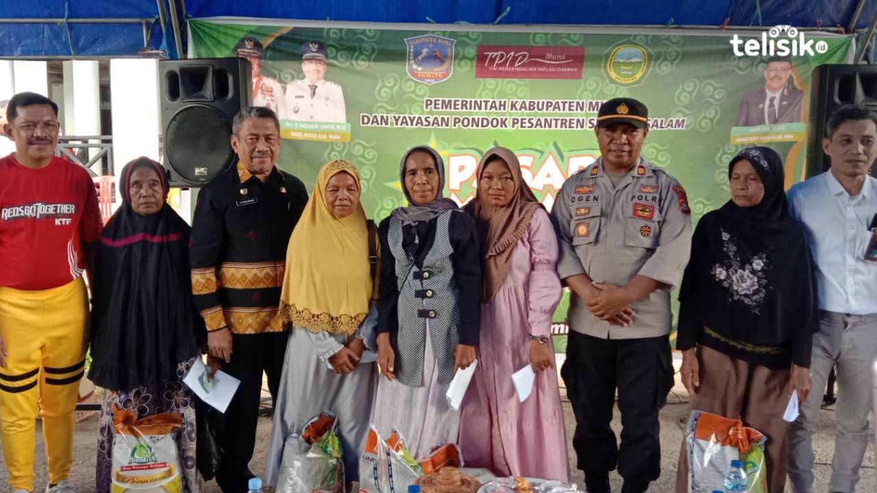 Bayar Rp 40 Ribu Warga Muna Bisa Bawa Pulang Paket Sembako Lengkap