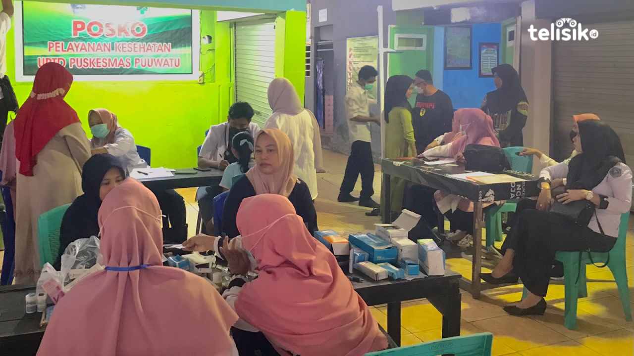 Pelayanan Kesehatan Gratis Bagi Pedagang Oleh Puskesmas