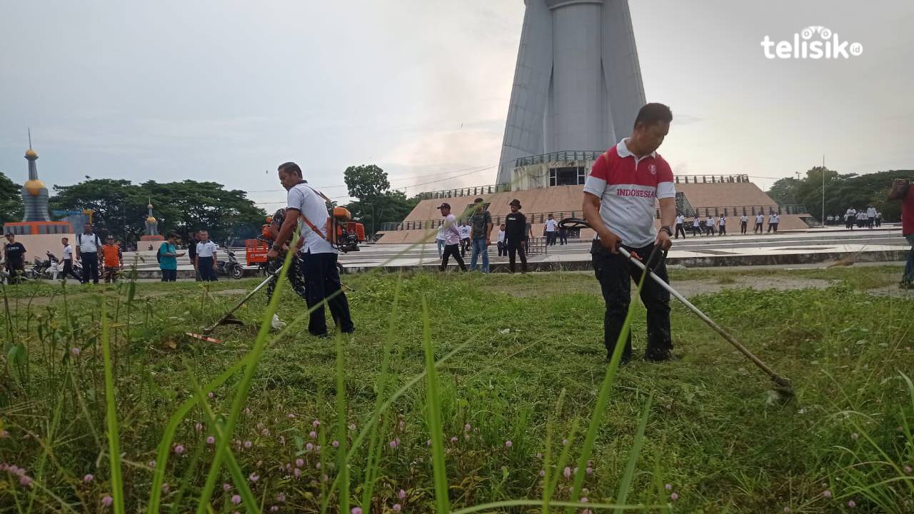 Pemkot Kerahkan Ribuan Personel Bersihkan Kawasan Eks MTQ