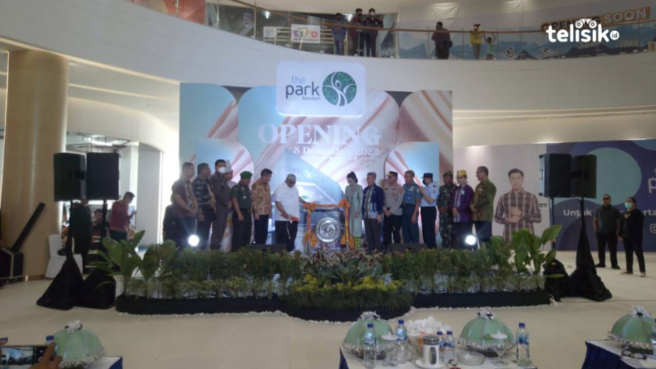 Resmi Dibuka, The Park Mall Kendari Diserbu Pengunjung