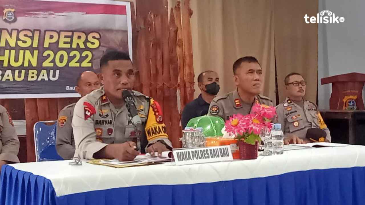 Tindak Kriminal di Kota Baubau Meningkat Tahun 2022