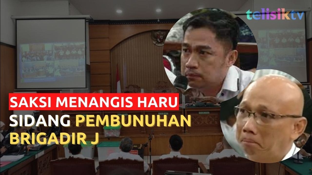 Video: Sidang Lanjutan Kasus Pembunuhan Brigadir J Diwarnai Tangisan Haru Para Saksi