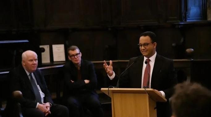 Anies Baswedan Cetak Sejarah Orang Indonesia Pertama Jadi Anggota Dewan Universitas Oxford