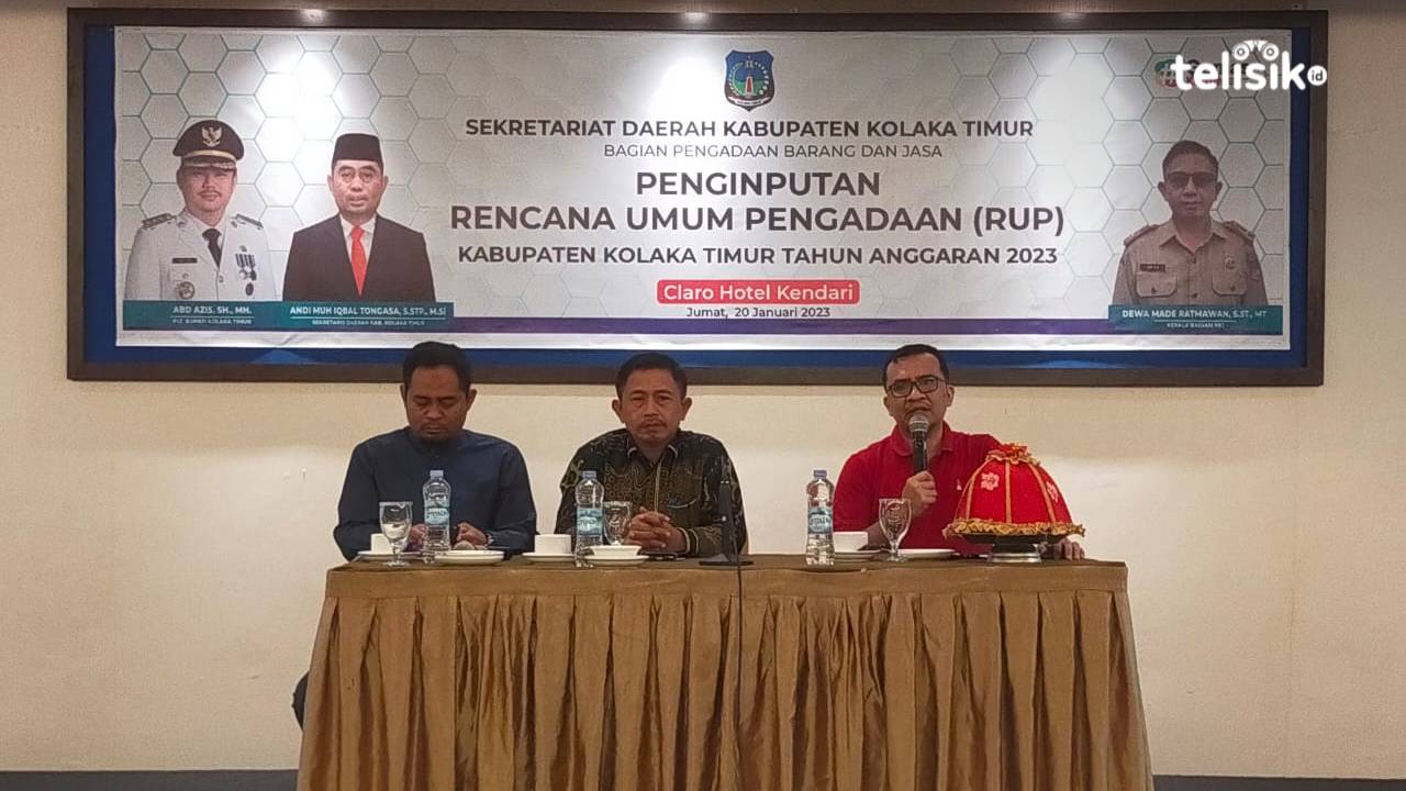 Penginputan Pengadaan Barang dan Jasa Kolaka Timur Dilakukan Serentak