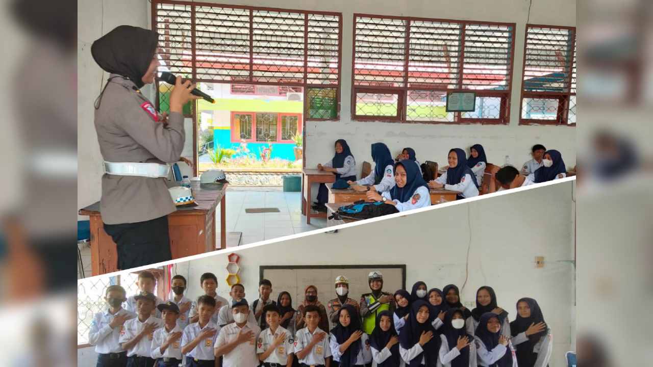 Polres Muna Imbau Pelajar Belum Cukup Umur Tidak Berkendara