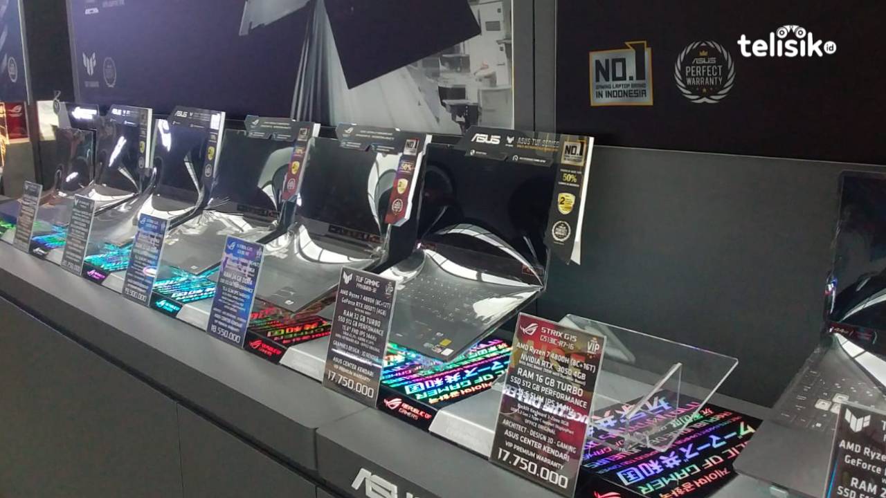 Rekomendasi Laptop Gaming Asus di Kota Kendari Edisi Januari 2023