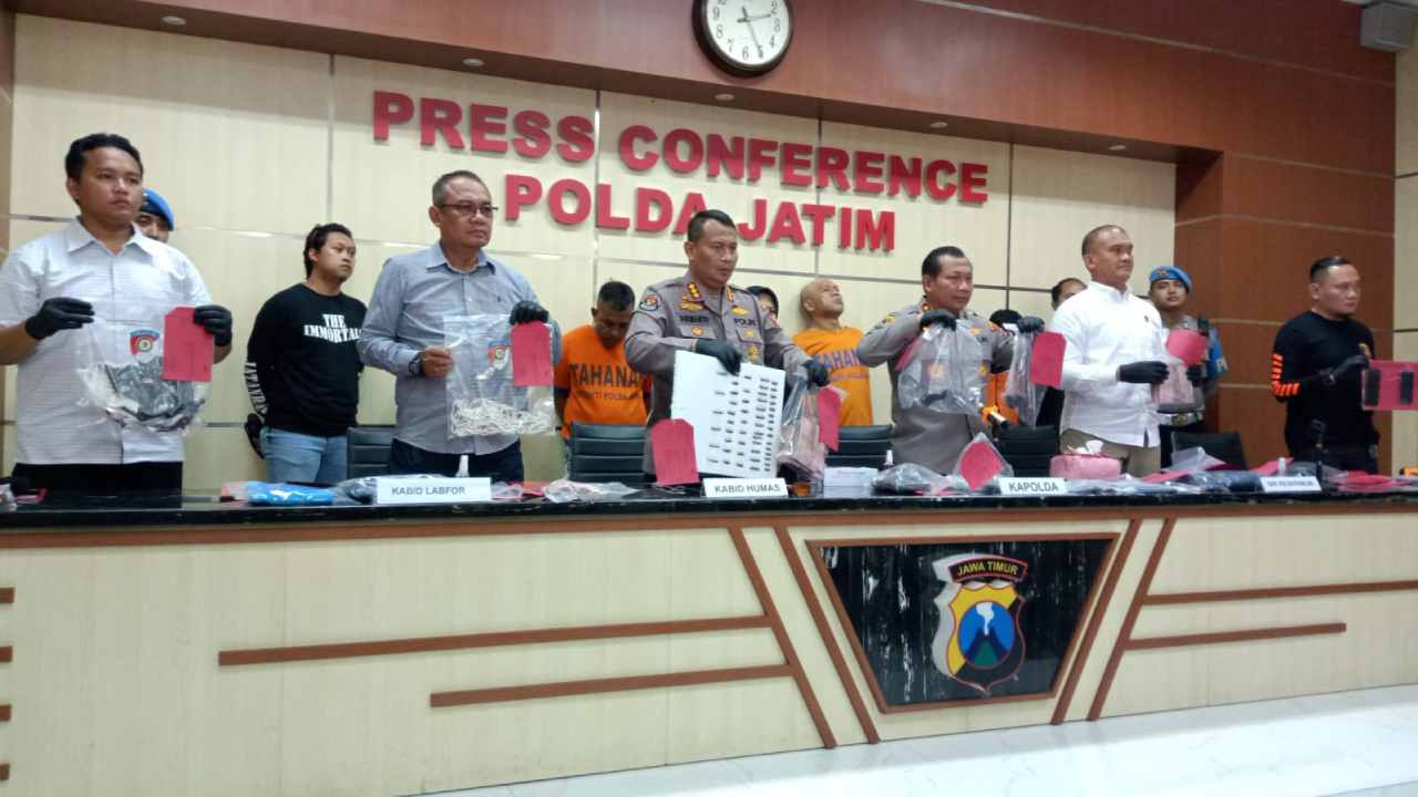 Tiga Pelaku Pembobol Rumah Dinas Wali Kota Blitar Ditangkap