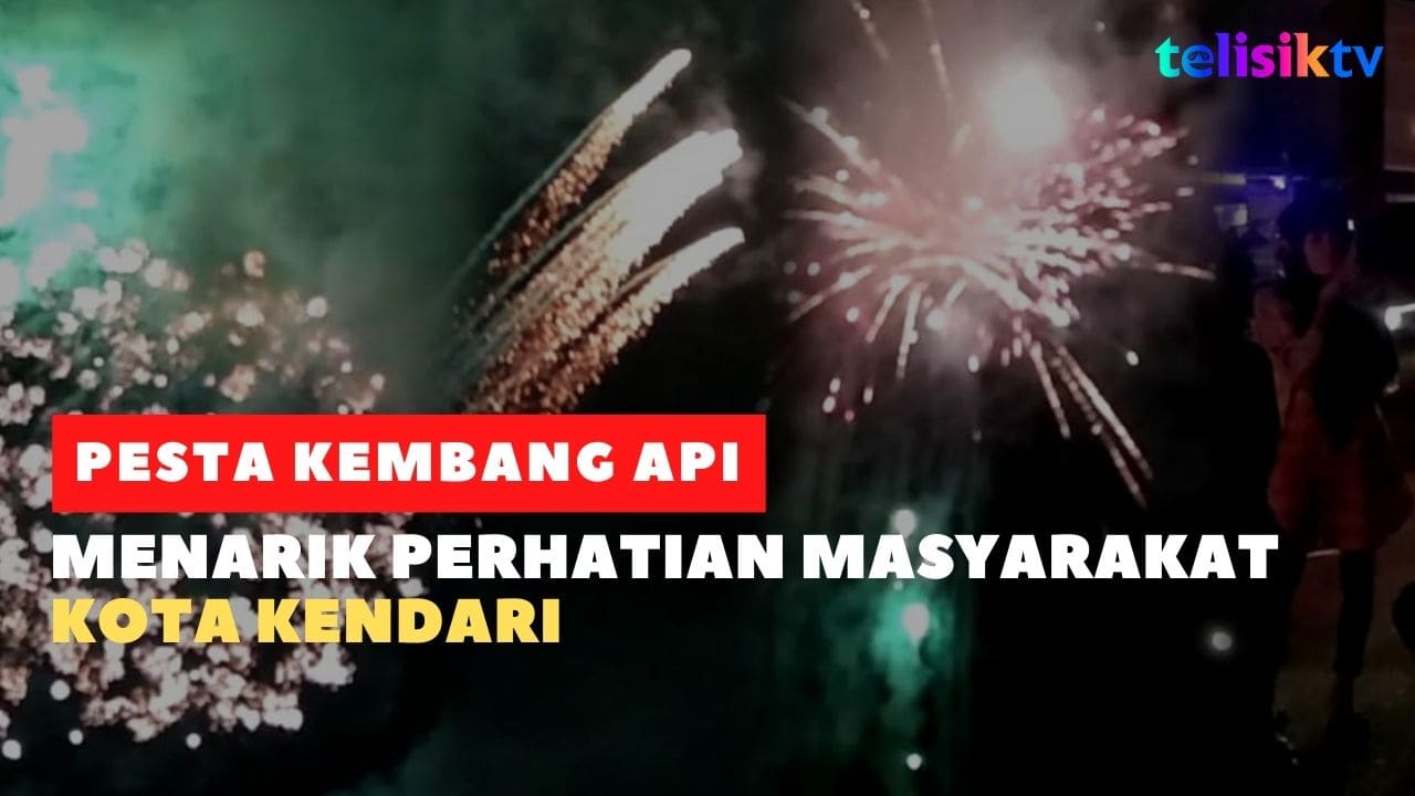 Video: Masyarakat Padati Pesta Kembang Api Giona Nur Alam
