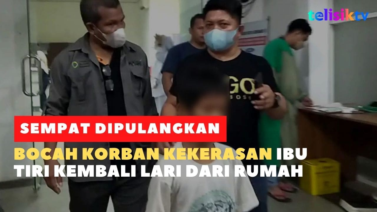 Video: Sempat Dipulangkan, Bocah Korban Kekerasan Ibu Tiri Kembali Lari dari Rumah